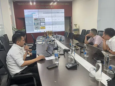 HCTECH trình bày giải pháp Camera AI và chuyển đổi số tại Trung tâm IOC Thừa Thiên Huế