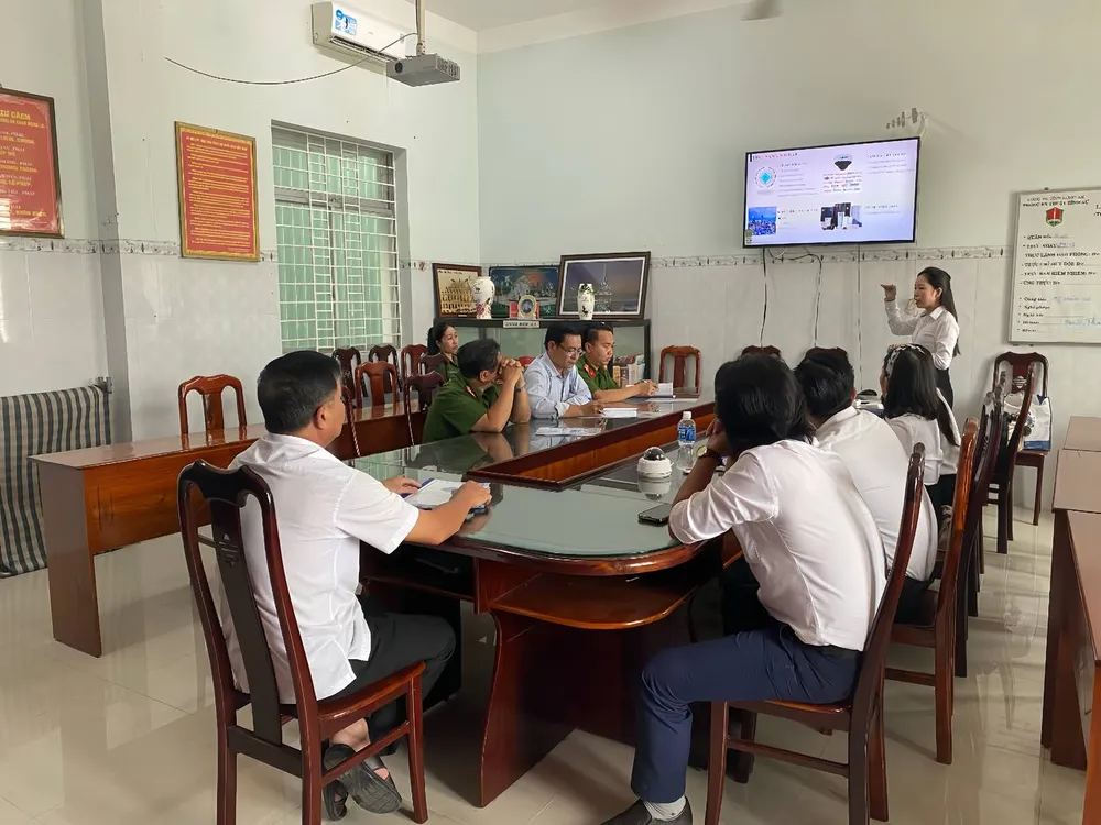 HCTECH trình bày giải pháp Camera AI và hệ thống SOS thông minh tại PC09 Long An