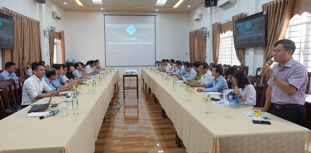 HCTECH trình bày giải pháp nông nghiệp thông minh tại Sở Nông nghiệp Quảng Ngãi